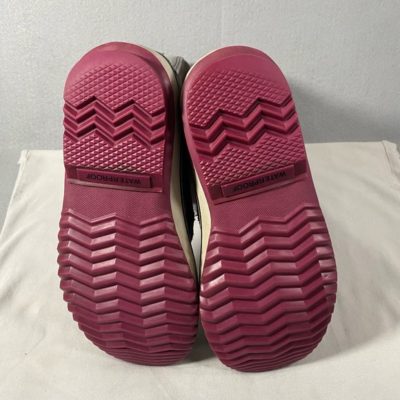 Sorel Joan of Arctic Knit Waterproof Tall Winter Snow Boots Gray Womens Size 6.5 - Picture 9 of 10